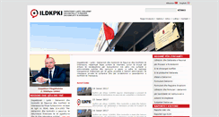 Desktop Screenshot of hidaa.gov.al